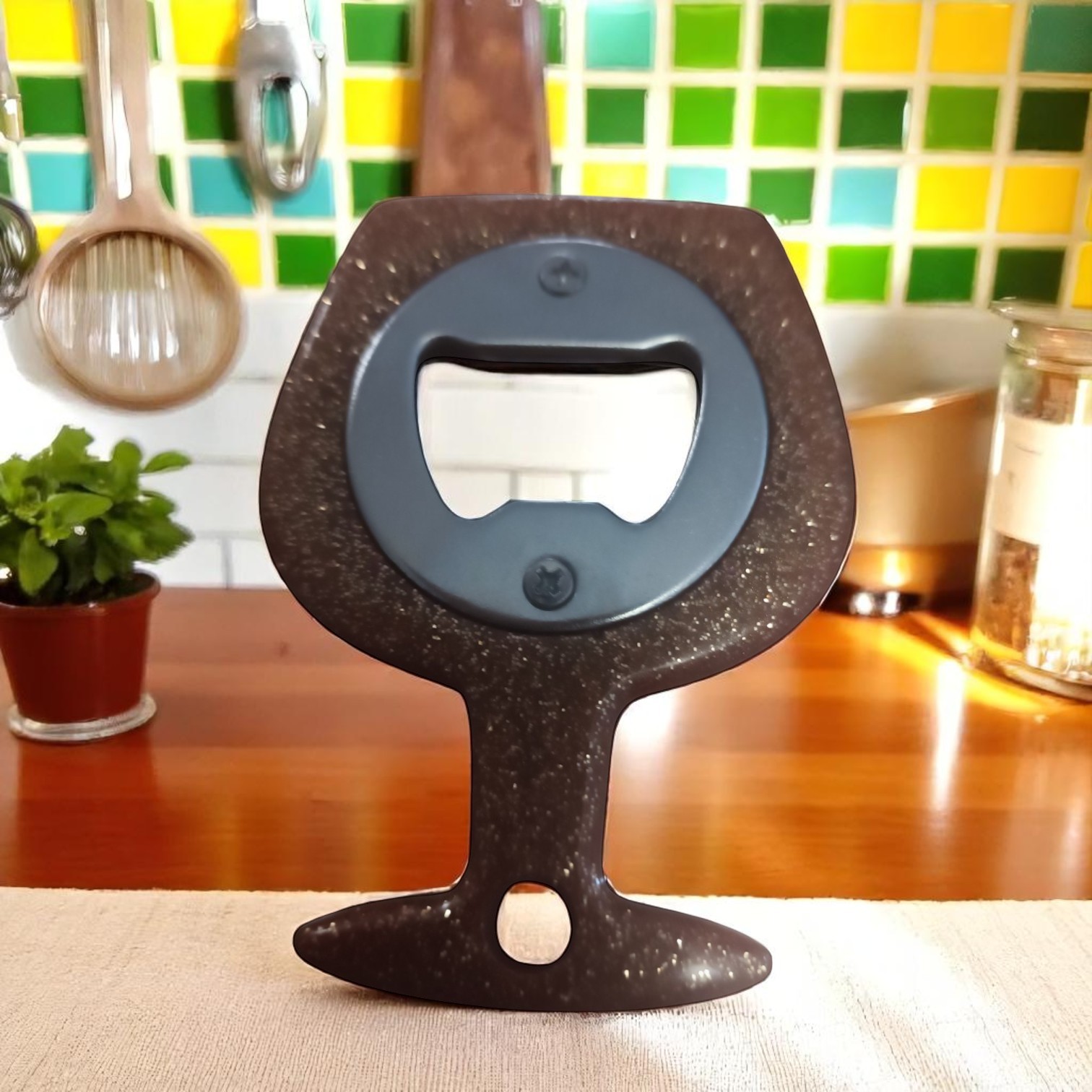 Objet de Cuisine - Décapsuleur en Verre – Image 2