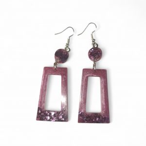Boucles D'Oreilles - Rose Ancien