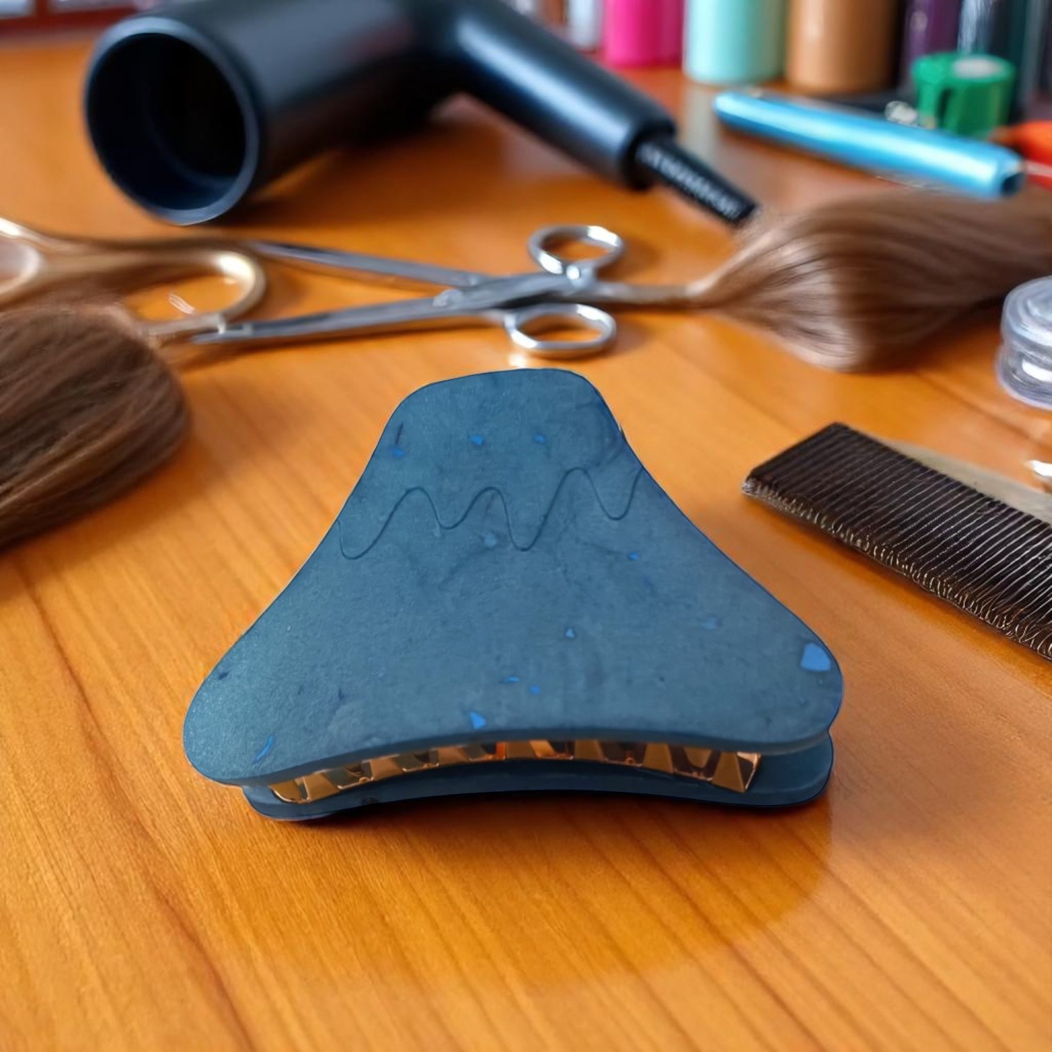 Salle de Bain - Pince Cheveux Bleu – Image 2