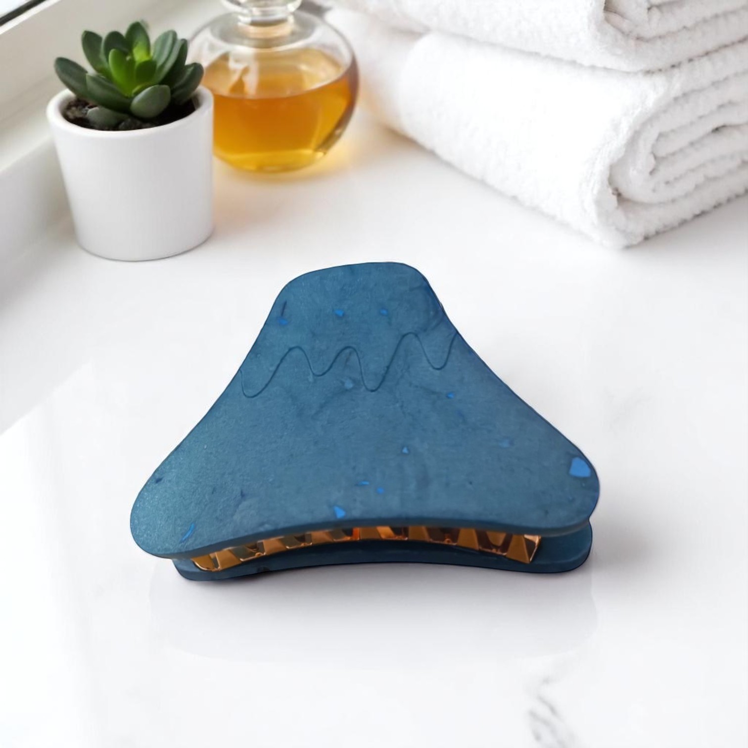 Salle de Bain - Pince Cheveux Bleu – Image 3