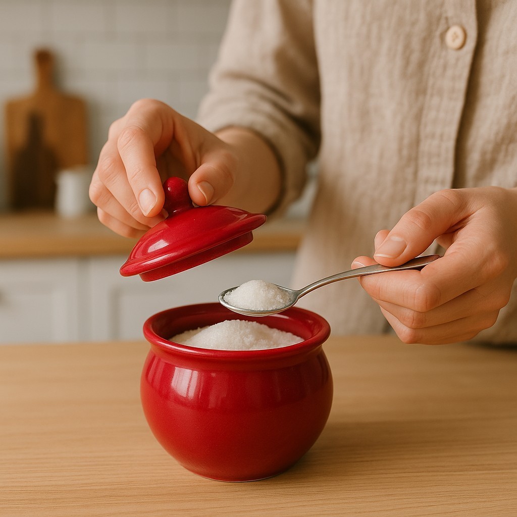 Objet de Décoration - Pot Couvercle Rouge – Image 3