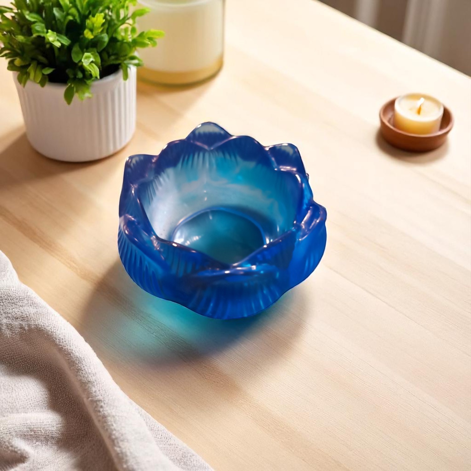 Objet de Décoration - Pot Vide Poche Lotus – Image 2