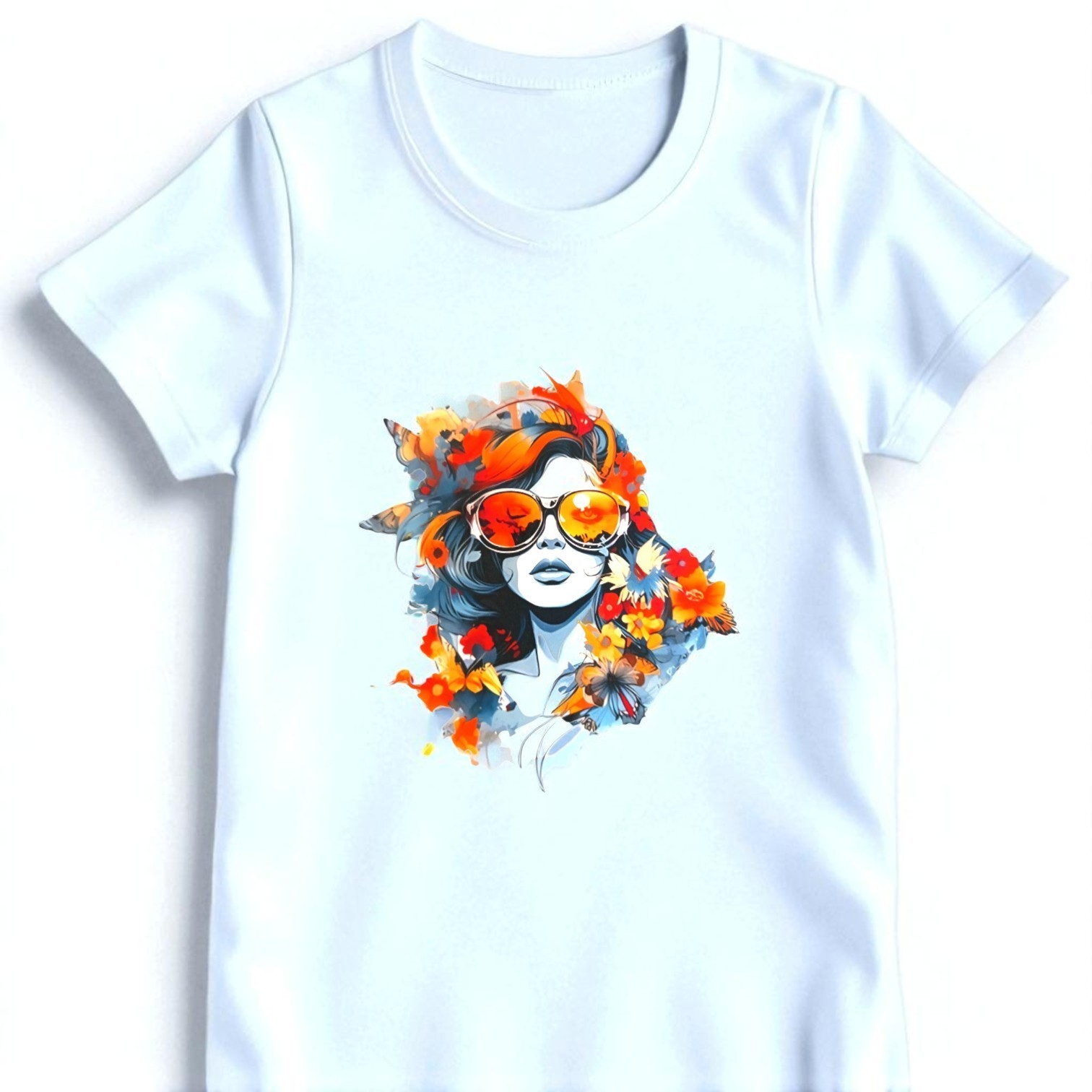 Transfert - Tee-shirt- Visage - Lunette – Image 3