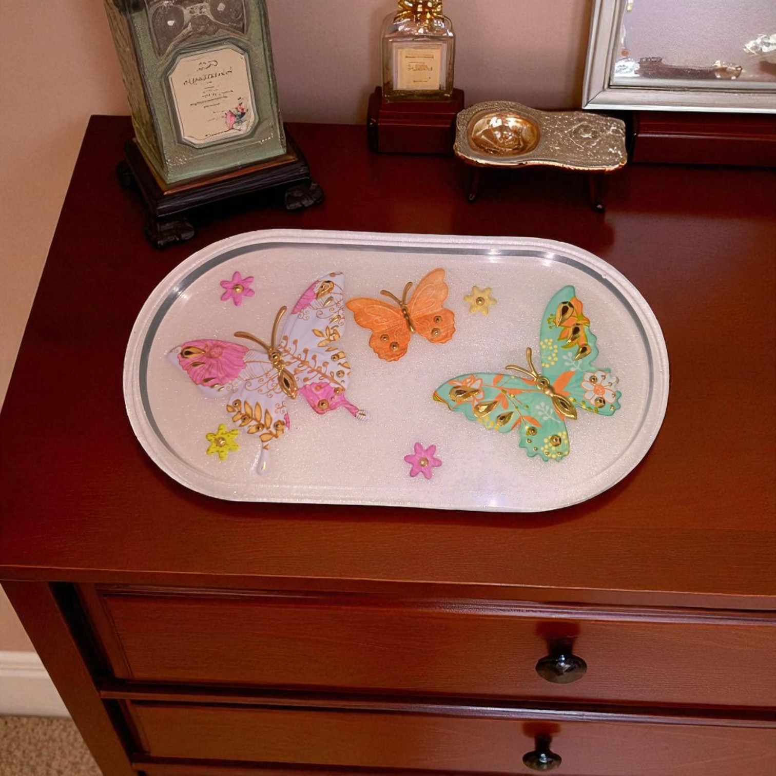 Objet de Décoration - Petit Plateau Ovale – Image 3