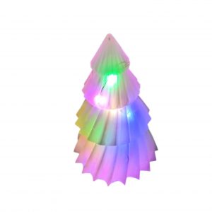 Décorations de Noël - Sapin Blanc Guirlande