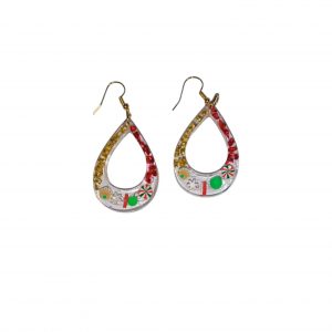 Boucles d'Oreilles - Paillettes - Noël