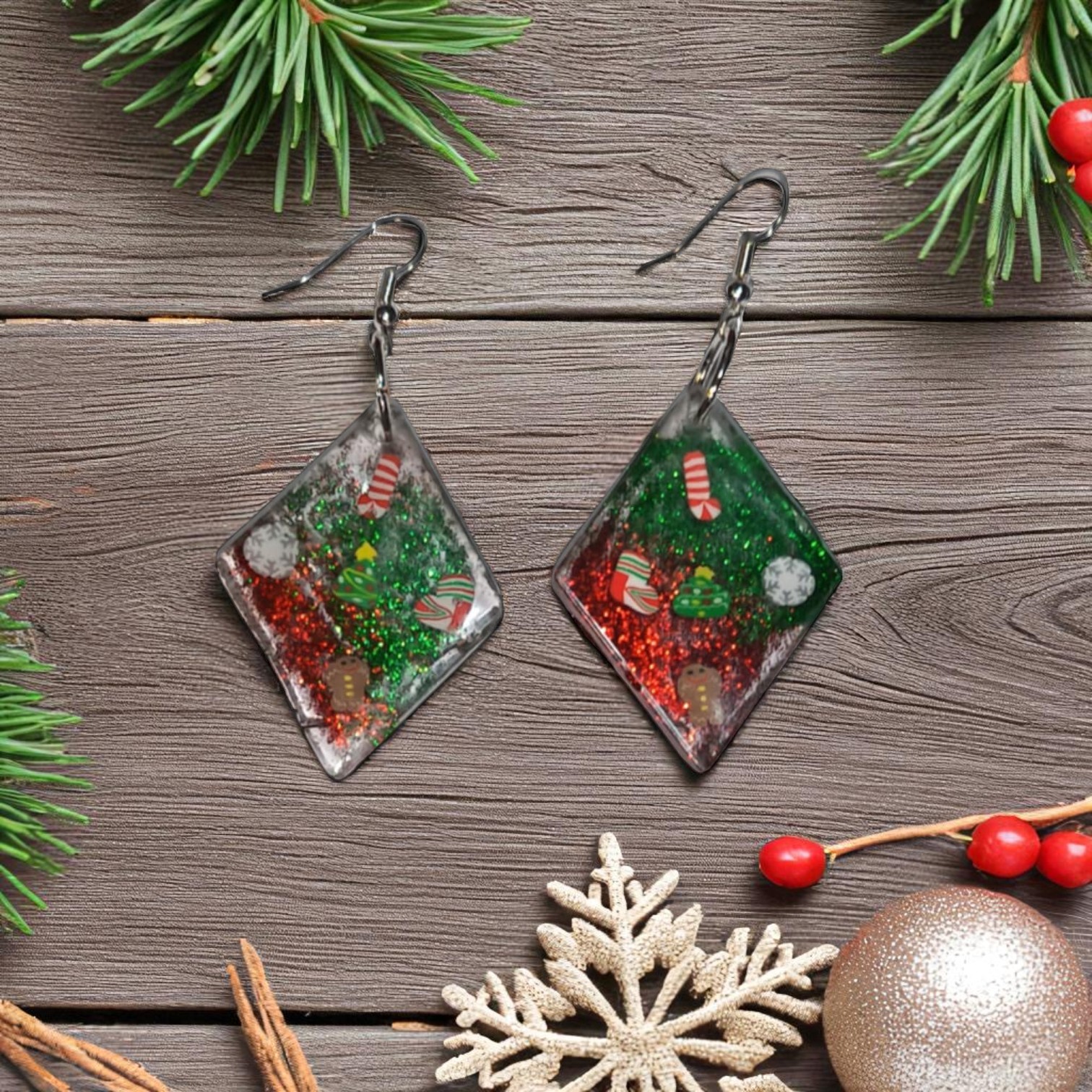 Boucles d'Oreilles - Noel – Image 2
